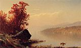 Alfred Thompson Bricher Wall Art - Up the Hudson